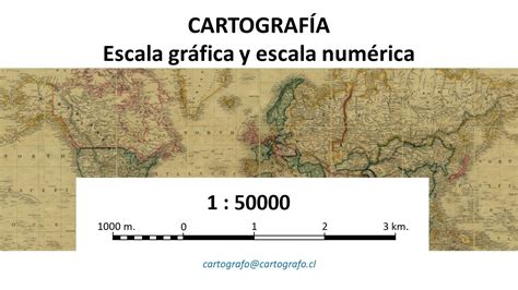 CartografÍa Escala Gráfica Y Numérica Tpd Youtube