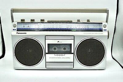 Vintage Panasonic RX Boombox Stereo Cassette Player Recorder