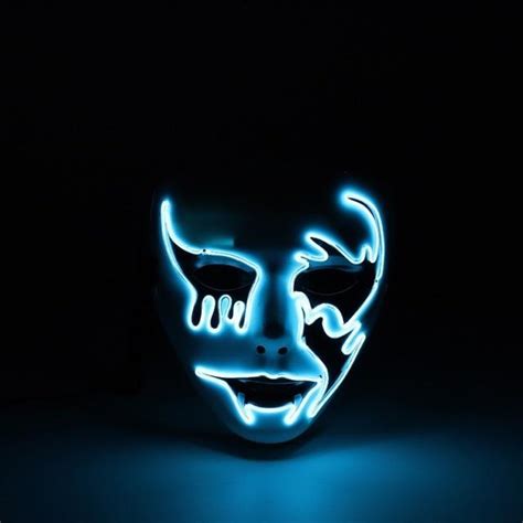 Glow In The Dark Mask Wallpaper Skin Care And Glowing Claude