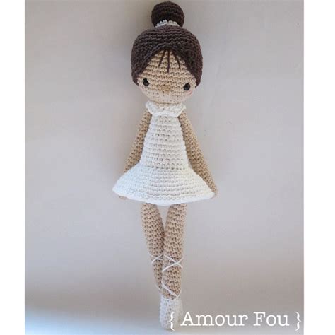 paloma the ballerina crochet pattern by amour fou