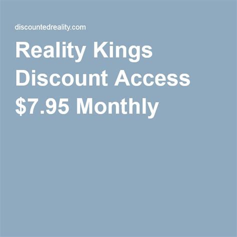 Reality Kings Discount Access 795 Monthly