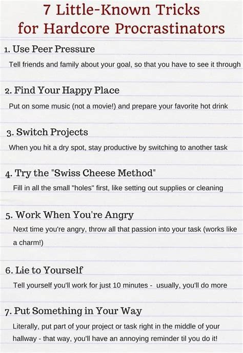 The 12 Best Ways To Stop Procrastination Immediately How To Stop