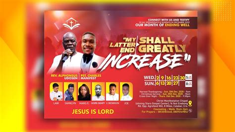 How To Design A Church Flyer With Coreldraw X7 Youtube