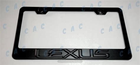 3d Lexus Stainless Steel License Plate Frame Rust Free W Bolt Etsy