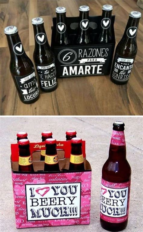 Cervezas Personalizadas Con Mensajes De Amor Para Regalar En San