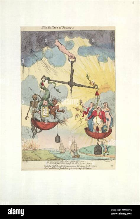 Caricature Of Napoleon I British Political Cartoon Louis Xviii
