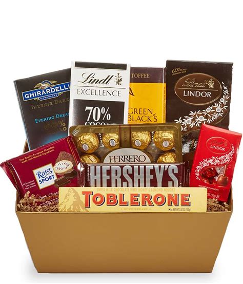A chocolate gift is something that can bring joy to anyone irrespective of gender or age. Chocolate Lover's Basket at From You Flowers