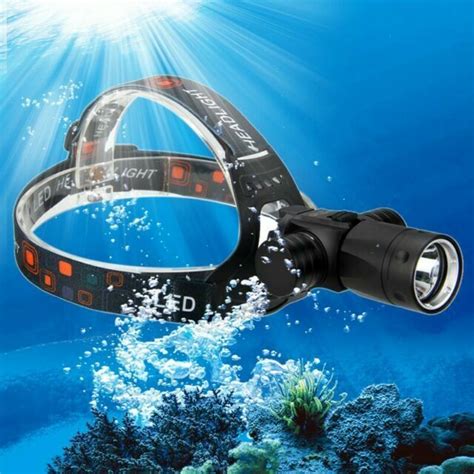 6000lm Xm L T6 Led Waterproof Underwater Diving Head Light Lamp
