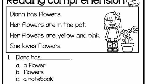 Free Printable Reading Worksheets For Preschool | Reading comprehension