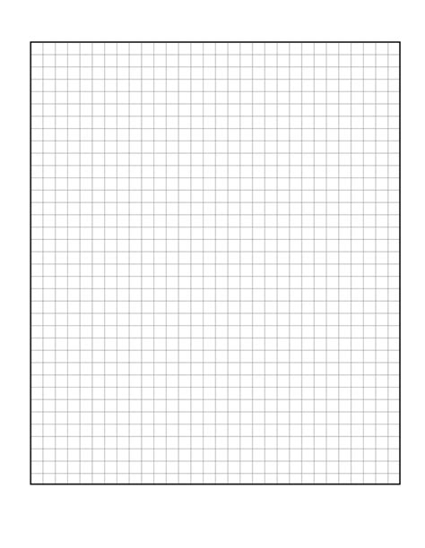 Online Free Printable Blank Graph Paper Template PDF