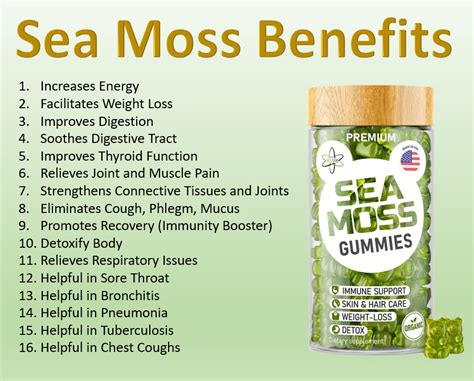 Sea Moss Health Benefits Nutrition Facts Warning