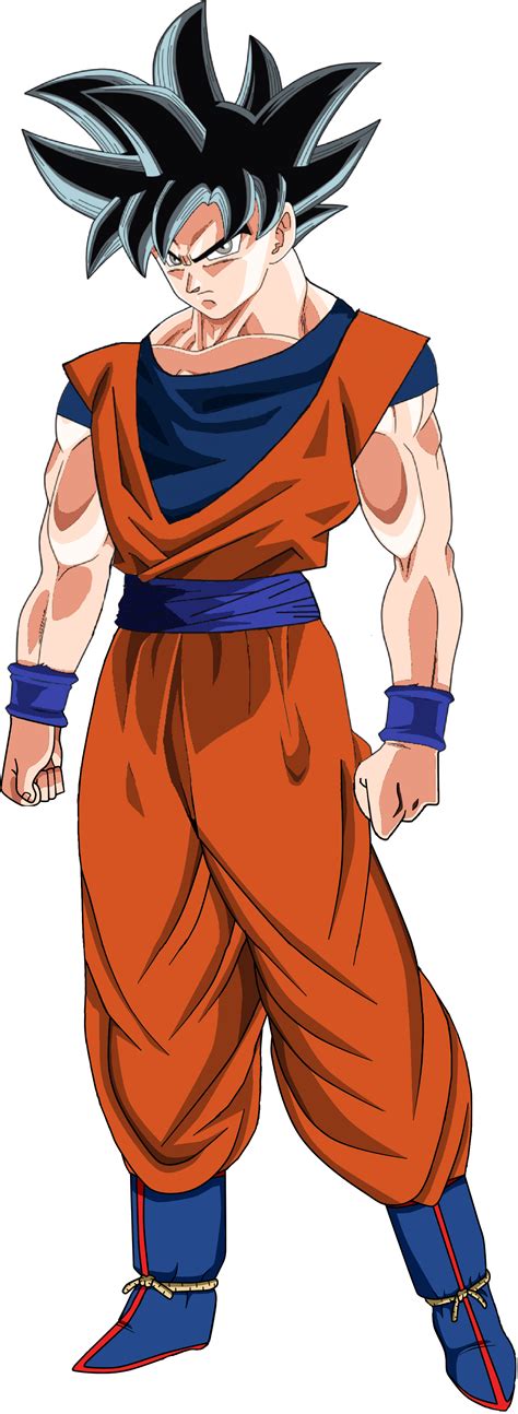 Goku Ultra Instinct Png Full Body W Suit By Davidbksandrade On Deviantart