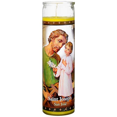 St Jude Saint Joseph Prayer Candle 8 Inch Walgreens
