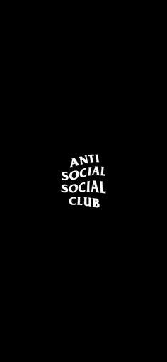 Anti Social Social Club Supreme Iphone Wallpaper Anti Social Social