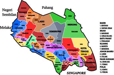 Johor New Electoral Map Permaclipart