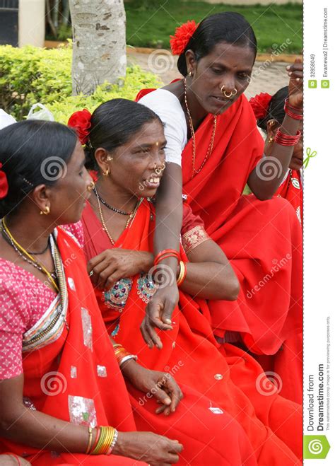 Tribal Women India Editorial Photo 32858395