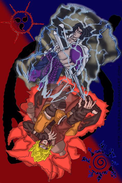 Naruto Vs Sasuke By Kriezna On Deviantart