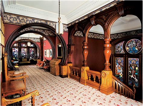 Carson Mansion - Eureka, California, USA - Second Floor Hallway : r