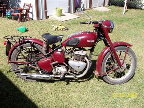 1955 Triumph Trw Classic Motorcycle Pictures