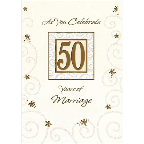 As You Celebrate Foil Flowers And Glitter Swirls Formal 50th