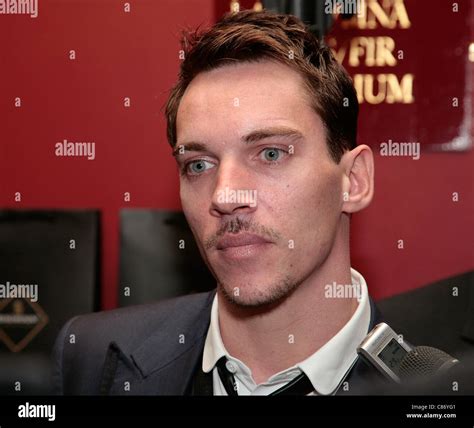 Jonathan Rhys Meyers Being Interviewed At The Irish Film And Television Awards Dublin Ireland