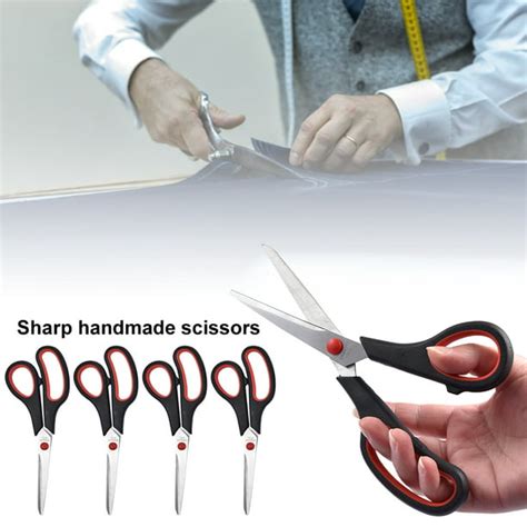Julam Premium Scissors 8 Inch Soft Comfort Grip Handles Sharp Titanium
