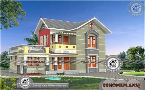Low Cost House Plans And Estimate 90 Small Two Storey Homes Designs