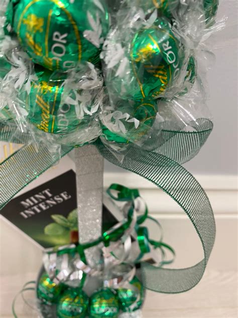 Lindt Lindor Green Mint Chocolate Sweet Tree Etsy