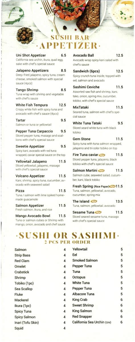 Avocado Sushi Restaurant In Staten Island Menus And Photos