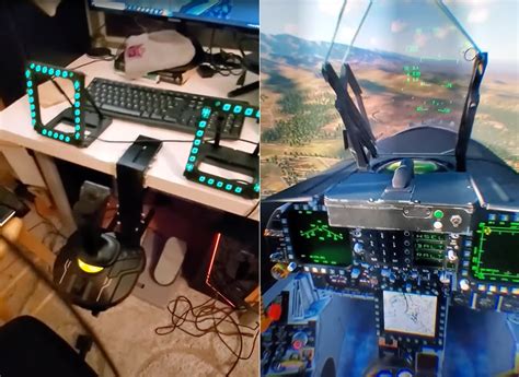 Homemade Virtual Reality Flight Simulator Setup Could Be Most Realistic
