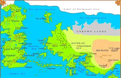 Map Of Westeros Game Of Thrones Game Of Thrones Map A Song Of Ice