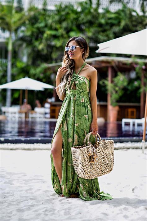 Hawaii Travel Guide Mia Mia Mine Palm Print Dress Hawaii Outfits Simple Summer Outfits