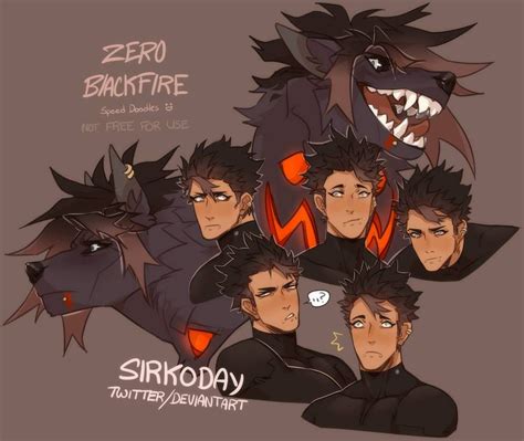 Zero Doobles By Sirkoday On Deviantart Anime Wolf Drawing Concept