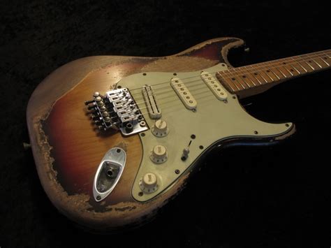 Fender Stratocaster Floyd Rose Heavy Relic Custom Guitar Works