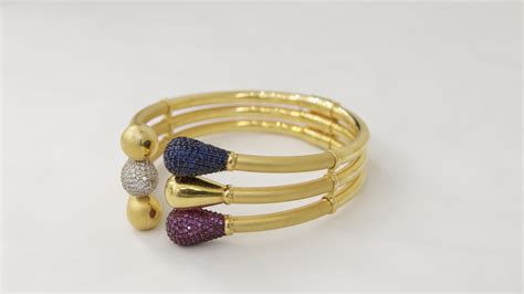 Bangle Bracelets 153 Dubai Palm Jewellery