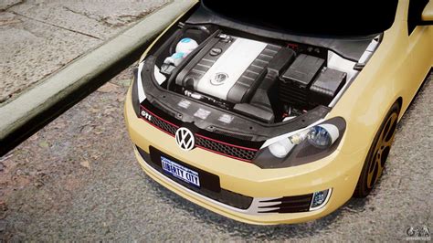 Vw golf gti mk6 (2009) new review by car magazine 7 apr. Volkswagen Golf GTI Mk6 2010 for GTA 4