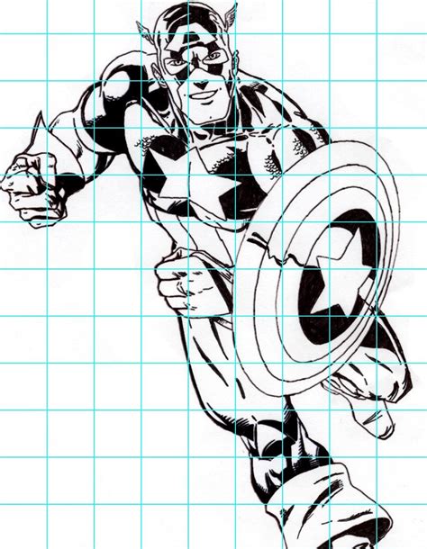 940x940 cartoon drawings of superheroes cartoon superhero (black and white. Mr. MintArt: Superhero grid drawing