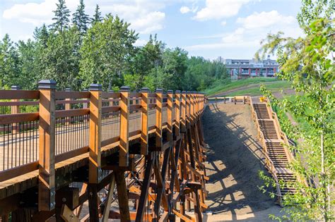 Revitalized Mill Creek Ravine Pedestrian Bridges Now Open Skyriseedmonton
