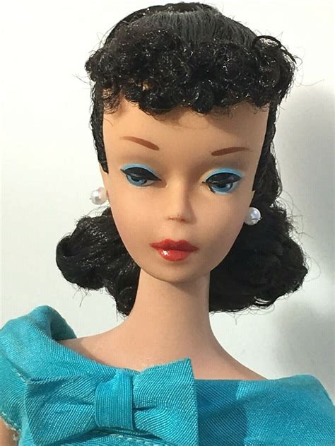 4 Ponytail Barbie Brunette 1960 Vintage 1960 Mattel Barbie