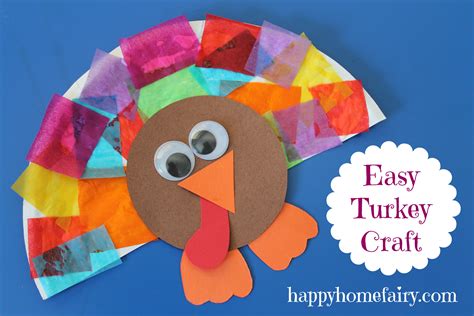 Paper Plate Crafts Thanksgiving