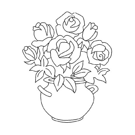 Dibujos Para Colorear E Imprimir De Jarrones | Dibujos I Para Colorear