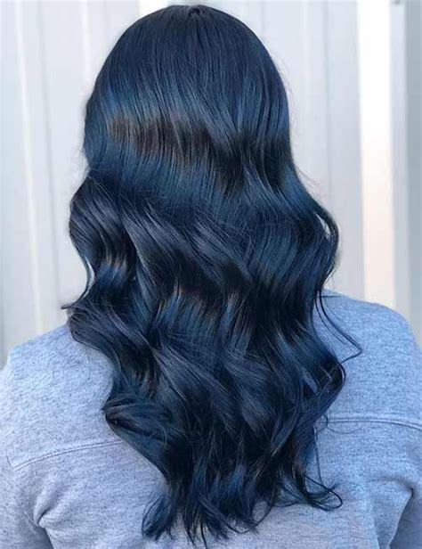 20 Amazing Blue Black Hair Color Looks Hair Color For Black Hair
