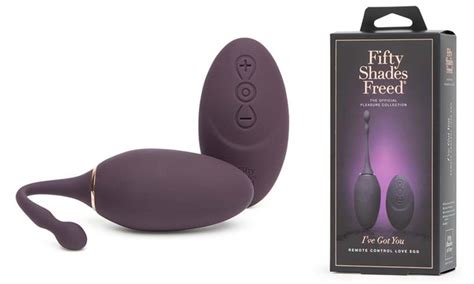 Fifty Shades Freed Ive Got You Remote Love Egg Rechargeable Vibrator