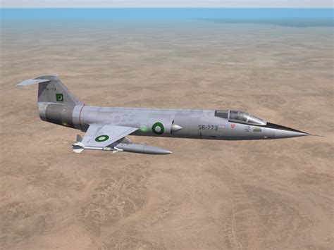 Sf2 Dlc 28 F 104a Starfighter Pakistani Air Force Thirdwire