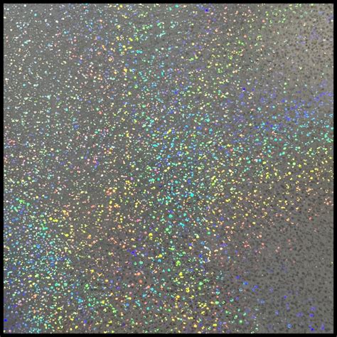 Ultraflex Heat Transfer Vinyl Flex Foil Small Holo Silver Speckles