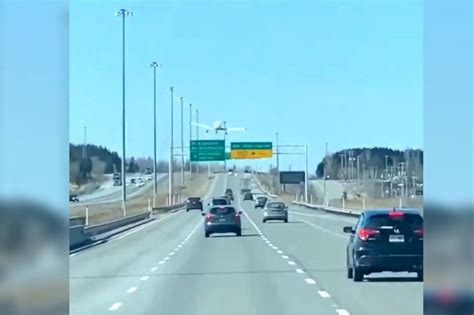 A Plane Just Landed On A Highway In Canada And Drivers Were So Chill
