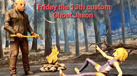 Never Hike Alonefriday The 13th Custom Ghost Jason Voorhees Stop