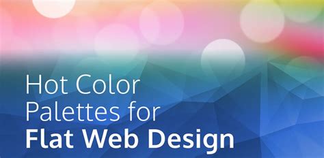 Excellent Flat Design Color Combinations And How To Apply In Designs