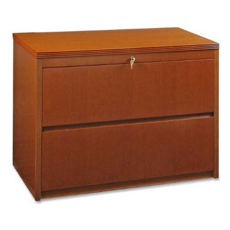 Mahogany laminate top is 1 thick for durability. Lorell 88016 Two Drawer Lateral File by Lorell. $675.34 ...