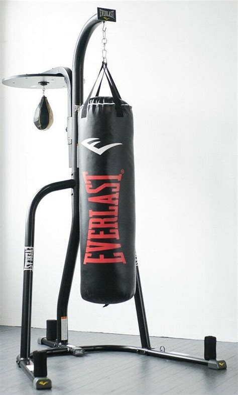 Everlast Punching Bag Stand With Speed Bag Literacy Basics